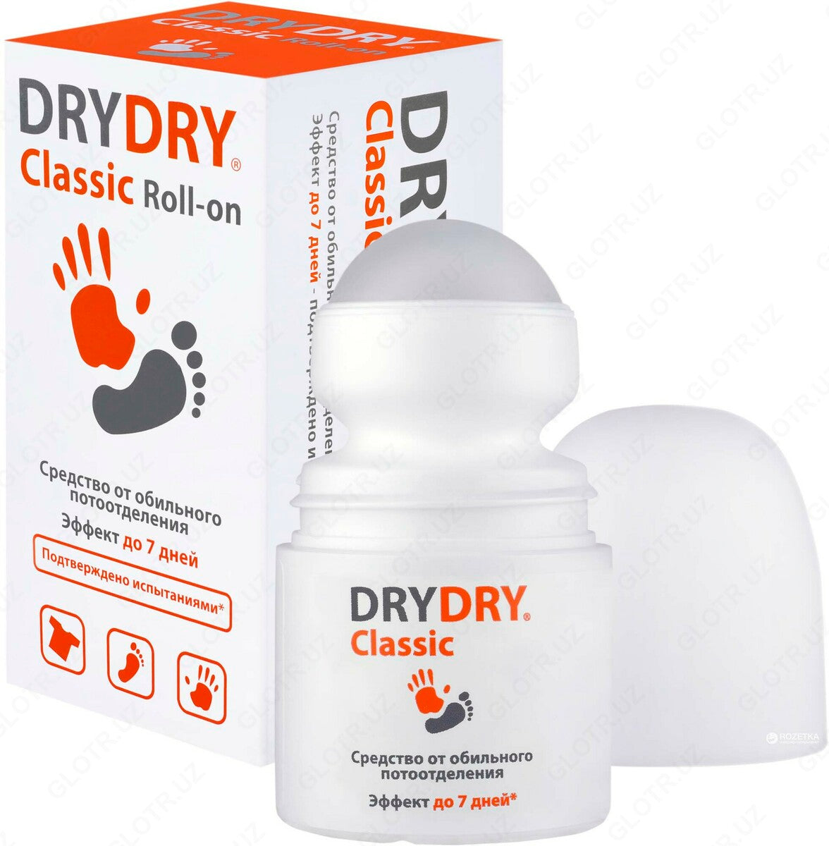 L'organica Dry Dry Original Roll-on 35 ml - MazenOnline
