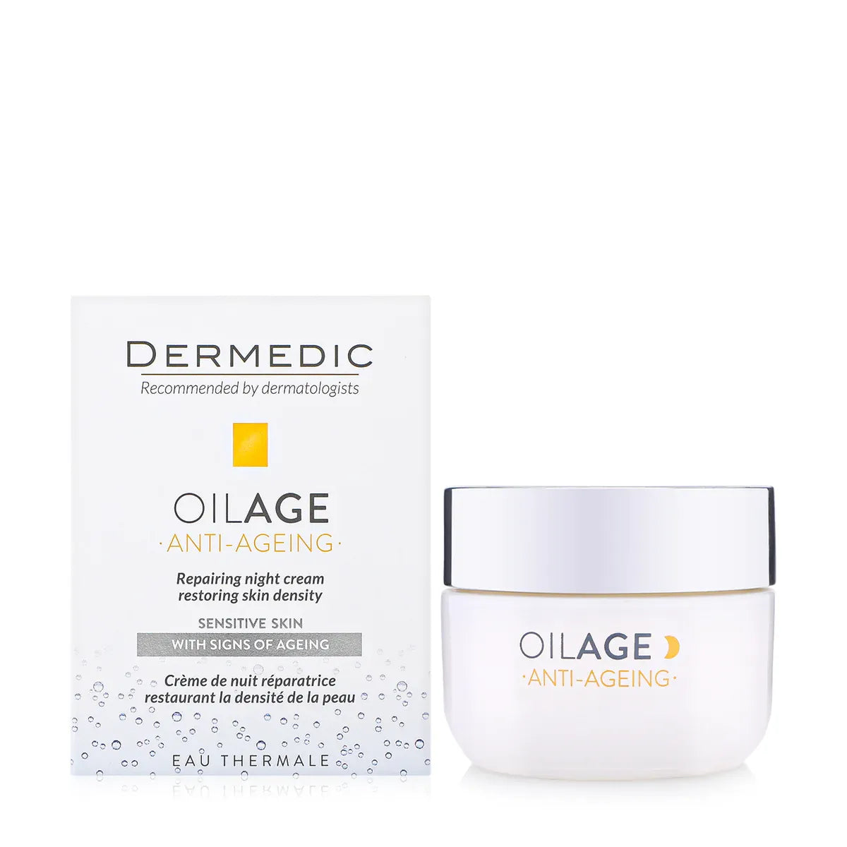 Oilage Repairing Night Cream Restoring Skin Density