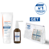 Anaphase+ Anti-Hair Loss Complement Shampoo + Neoptide Expert Anti-Hair Loss and Growth Serum 2 x 50ml + DUCRAY goodies bag