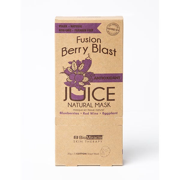 Fusion Berry Blast Juice Natural Mask - MazenOnline