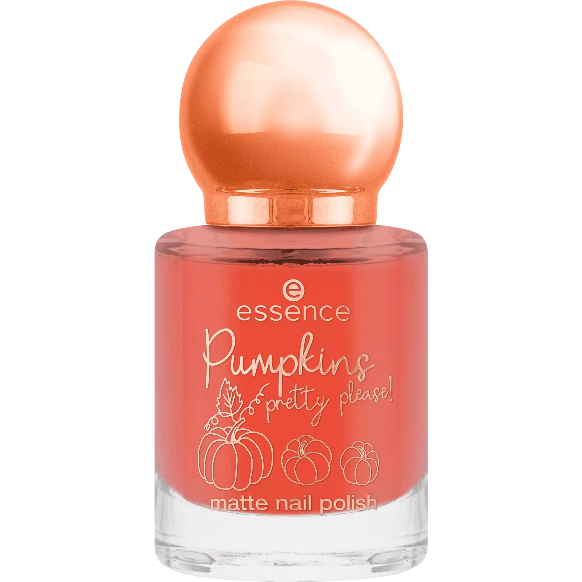 Pumpkins pretty please! matte nail polish - MazenOnline