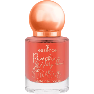 Pumpkins pretty please! matte nail polish - MazenOnline