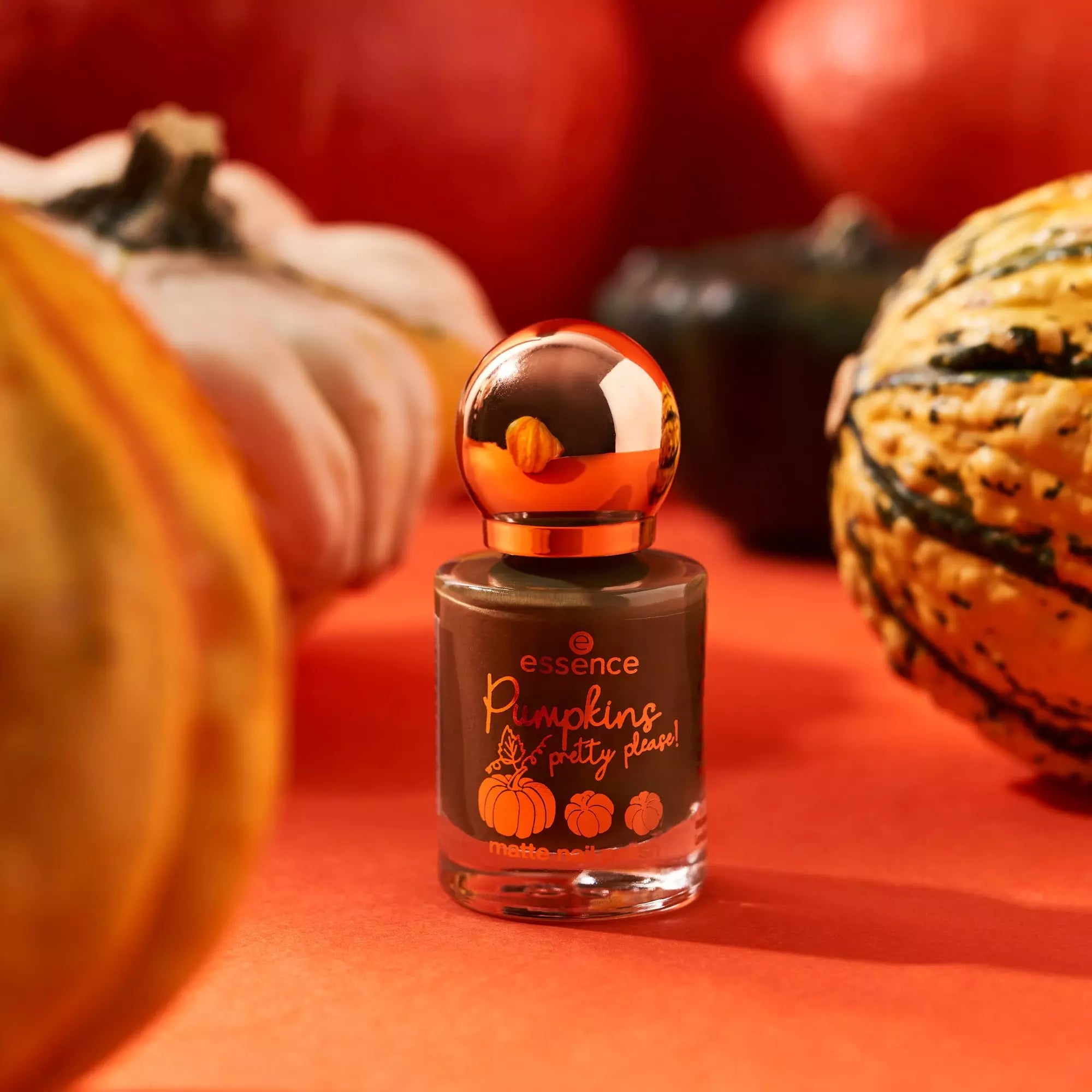 Pumpkins pretty please! matte nail polish - MazenOnline