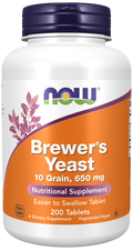 Now - Brewer's Yeast 650 mg Tablets | MazenOnline