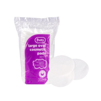 Large Oval Cosmetic Cotton Pads 3 X 50 Pcs - MazenOnline