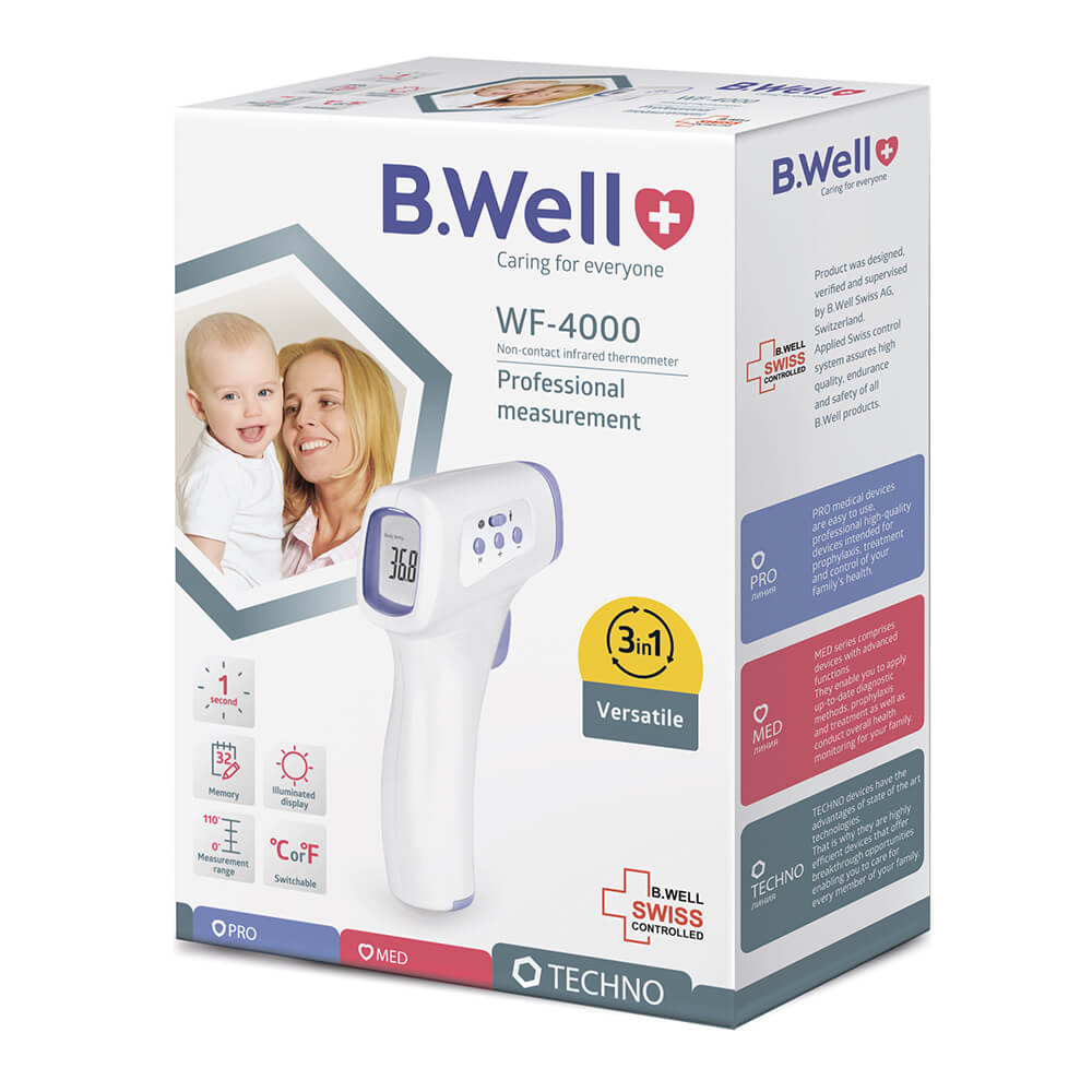 Thermometer WF-4000 IR Non-Contact - MazenOnline Main image