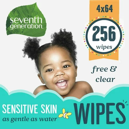 Seventh - Generation Baby Wipes Refill Sensitive Protection Unscented | MazenOnline