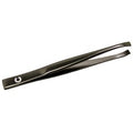 Tweezer Flat Tip Black - MazenOnline