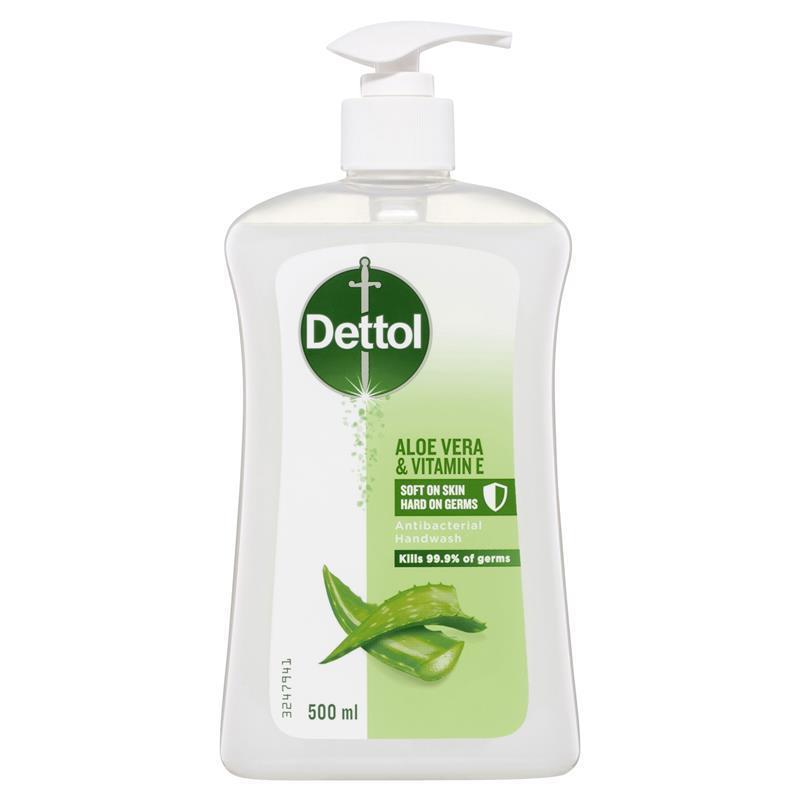 DETTOL - Antibacterial Liquid Hand Wash Pump Aloe Vera | MazenOnline Main image