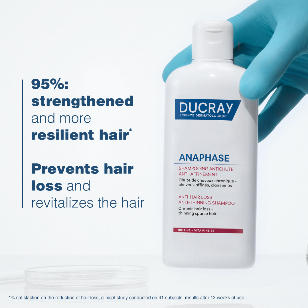 Ducray Anaphase+ anti-hair loss complement shampoo with gift hair care set