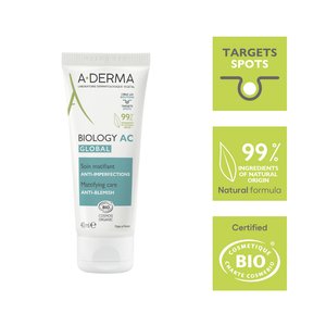 Aderma - Buy one A-Derma Biology AC Mattifying anti-blemish global treatment and get a FREE 200ml Biology AC Purifying foaming gel | MazenOnline