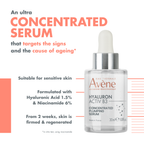 Buy Avène Hyaluron Activ B3 concentrated plumping serum & get a FREE 10ml serum | Plumping Duo