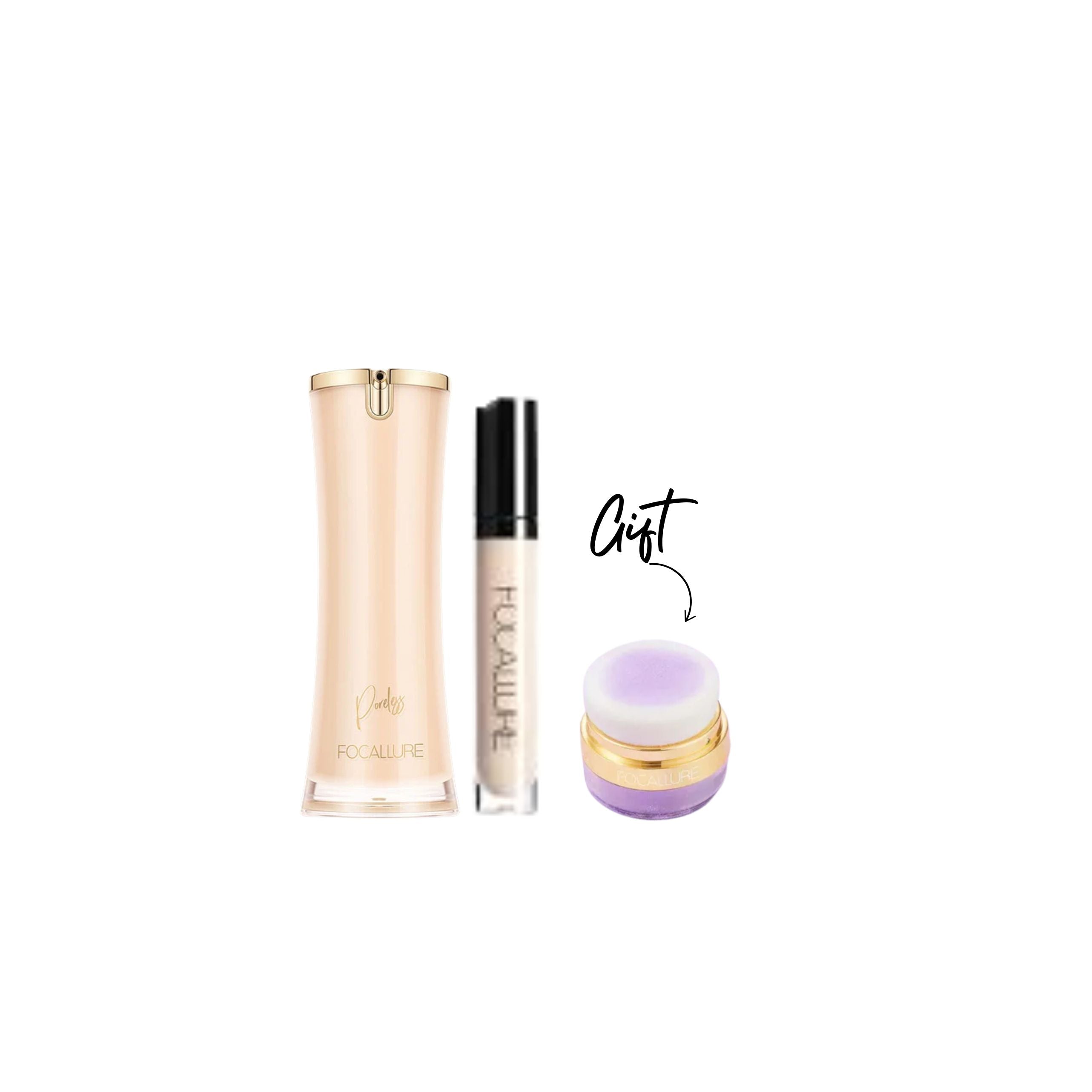 FOCALLURE - Buy Foundation + Concealer, Get Powder FREE | MazenOnline Main image