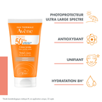 Buy Avène Sunscreen tinted cream SPF50+ & get a FREE 50ml after-sun repair lotion