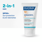 Ducray Keracnyl UV Anti-Blemish Fluid Spf 50+ + Gifts