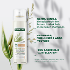 Klorane Tinted Dry Shampoo with Oat and Ceramide + Gift