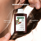 Klorane Fortifying Quinine Shampoo 200ml + Klorane Quinine Conditioner + Gift