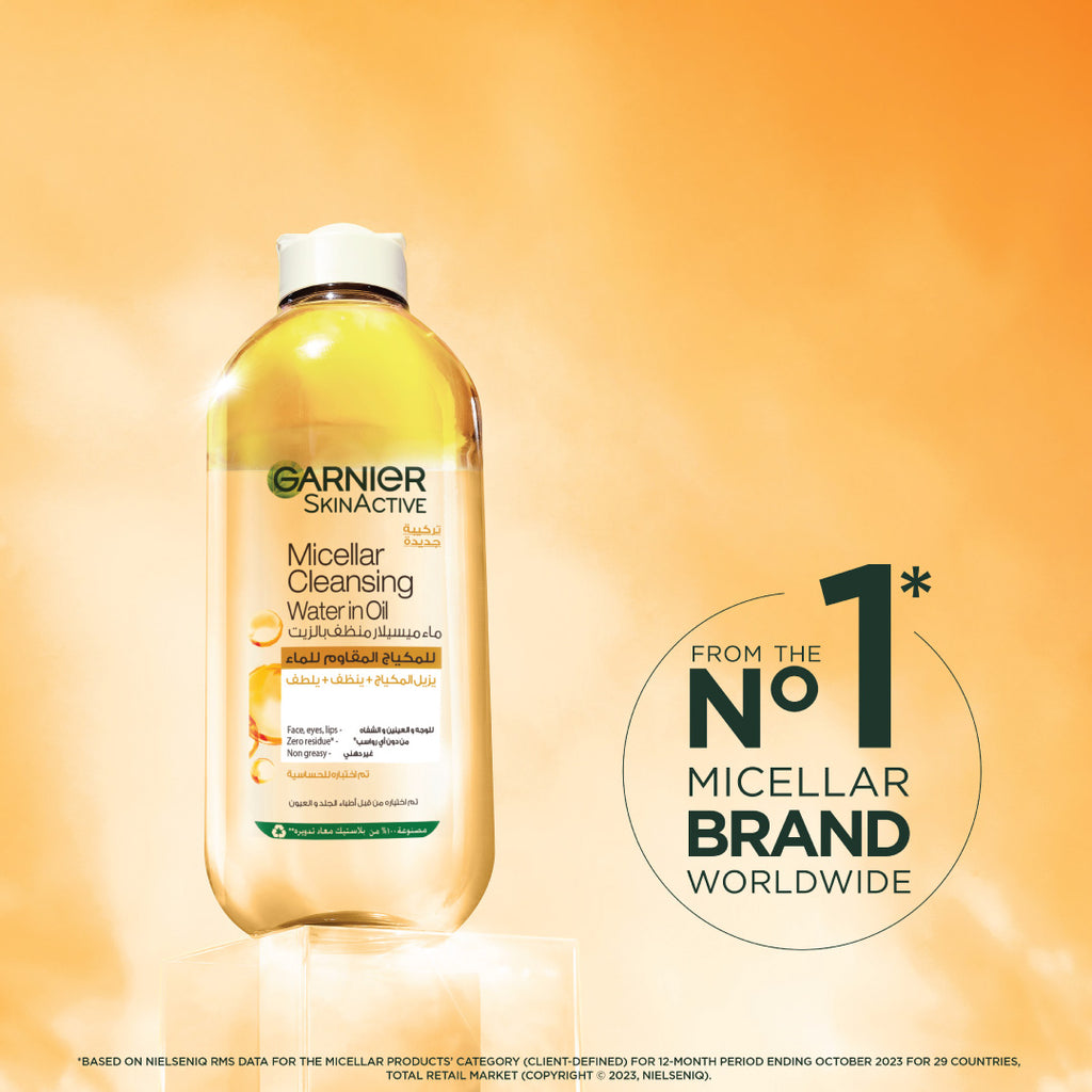 Micellar Water Oil-Infused Facial Cleanser and Waterproof Makeup Remover