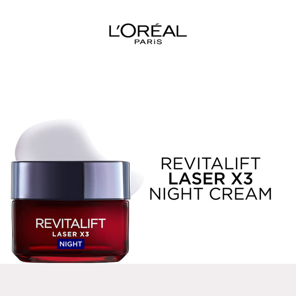 Revitalift Hydrating and Moisturizing Night Cream, for Wrinkles Reduction and  Skin Elasticity Improvement, Formulated with Pro-Retinol
