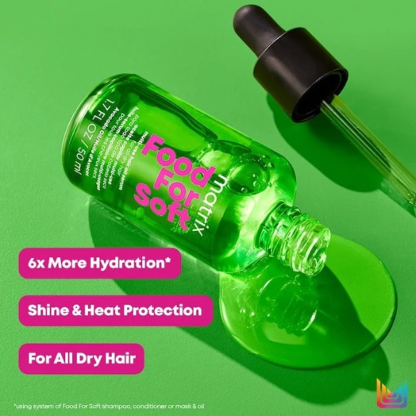 Total Results Food For Soft Multi-Use Hair Oil Serum Secondary image