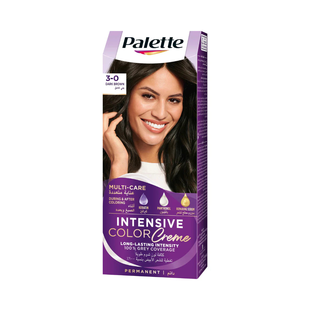 Intensive Hair Color Cream With Liquid Keratin