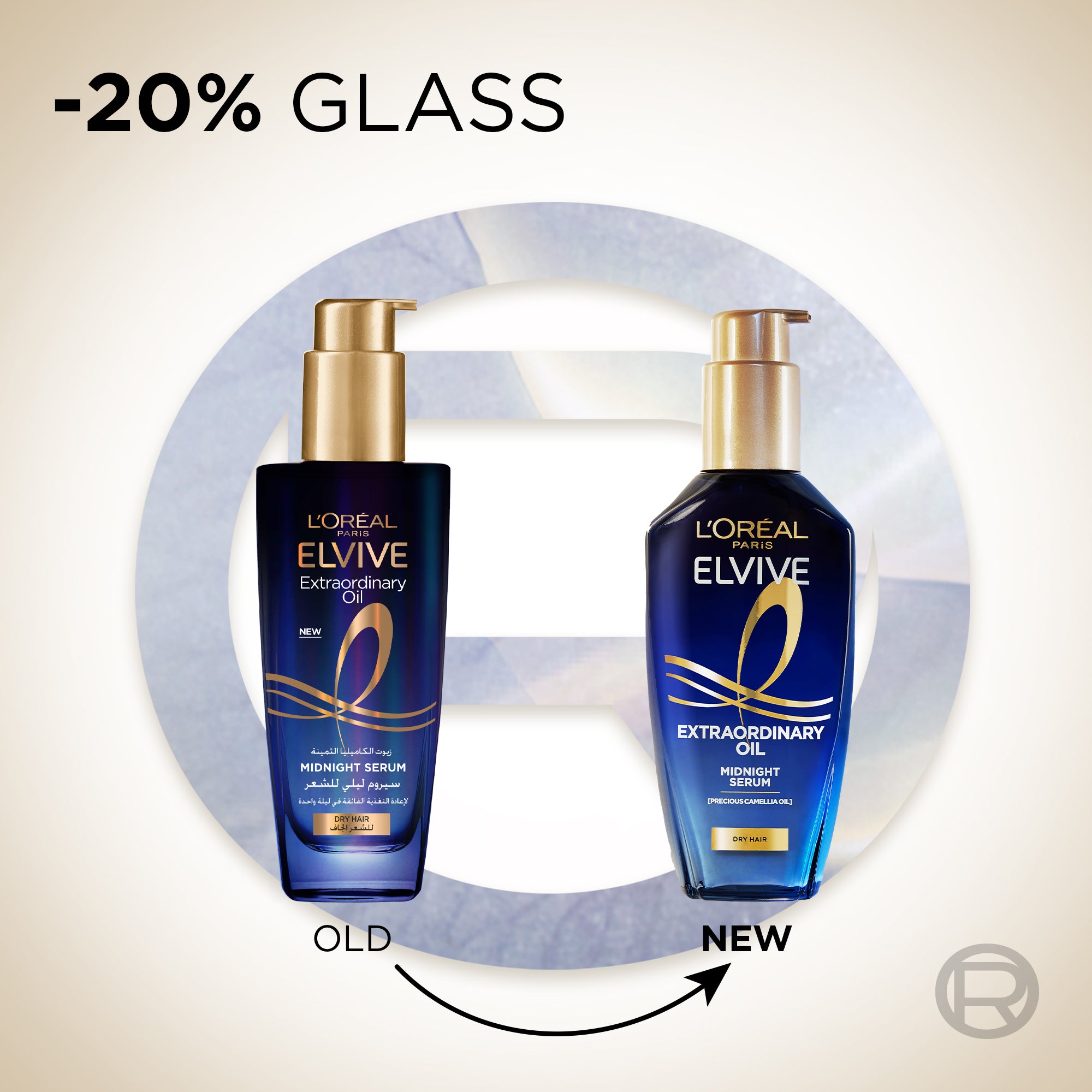 Elvive Extraordinary Oil Midnight Serum - For Dry Hair