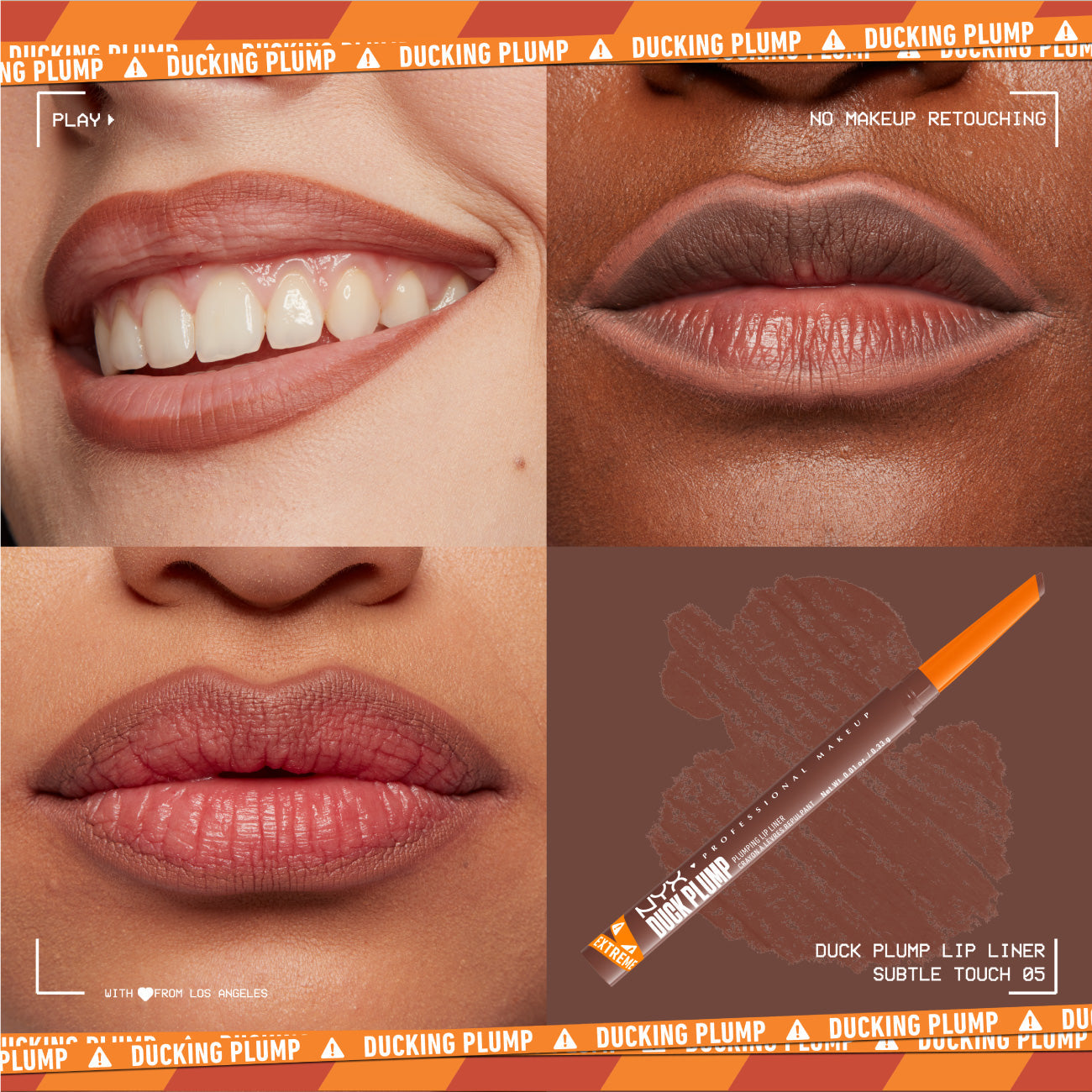 NYX Professional Makeup - Duck Plump Plumping Lip Liner, Up To 10 HR Wear, Matte Finish, | MazenOnline