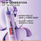 L'Oréal Paris - Revitalift Glass Skin Liquid Cream: 1 drop for 100H Glowing Hydration With Hyaluronic Acid & Vitamins B3+B5+C for Dewy, Plumped Glass Skin | MazenOnline