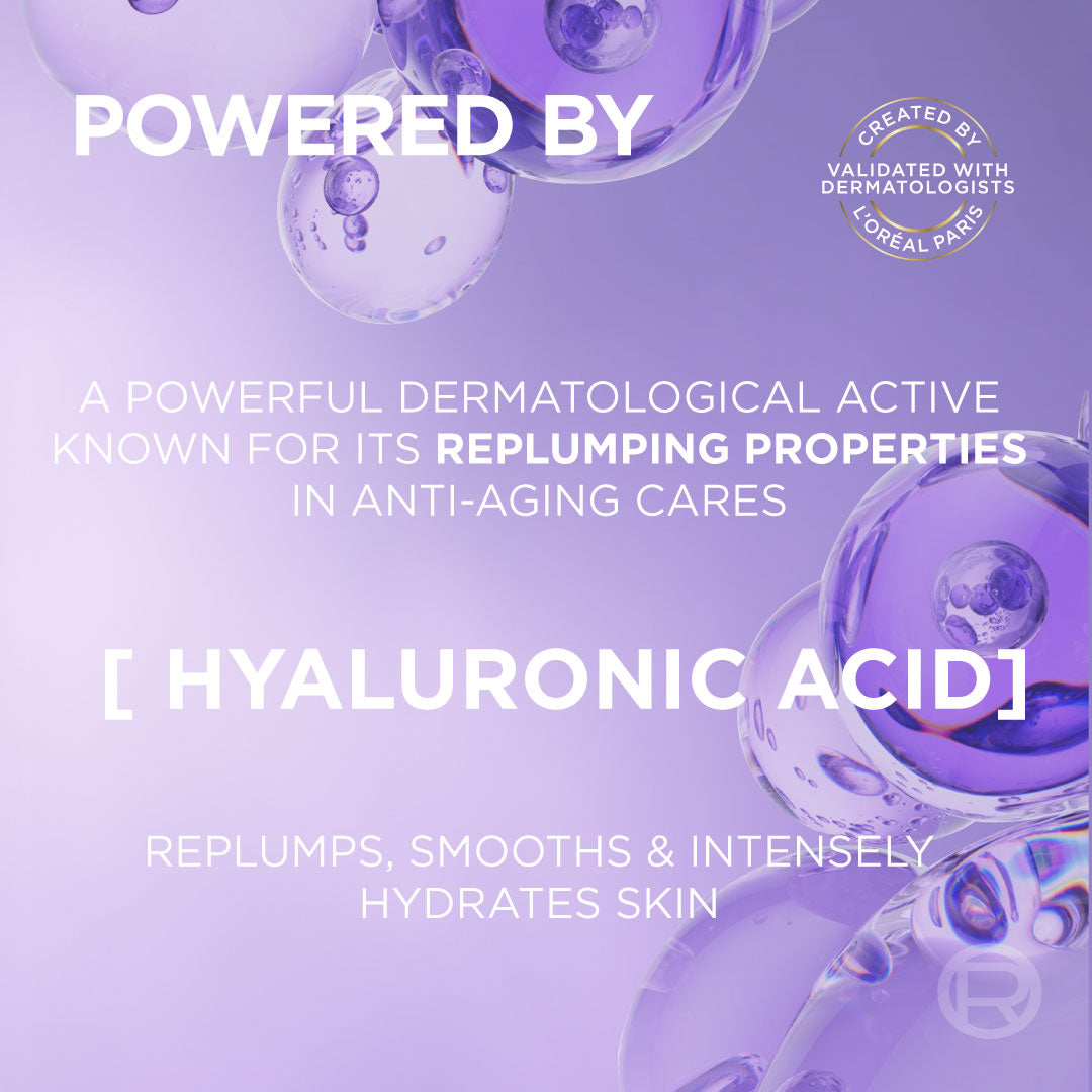 L'Oréal Paris - Hyaluron Expert, Replumping and Moisturizing Eye Cream, against Fine Lines, for Eye-Contour Replumping, with Hyaluronic Acid | MazenOnline