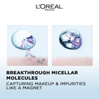 L'Oréal Paris - 3-in-1 Refreshing and Moisturizing Micellar Water, Cleanse, Remove Makeup and Soothe, for Sensitive and Normal to Dry Skin | MazenOnline