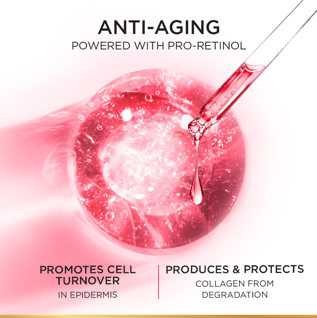 L'Oréal Paris - Revitalift Hydrating and Moisturizing Night Cream, for Wrinkles Reduction and  Skin Elasticity Improvement, Formulated with Pro-Retinol | MazenOnline