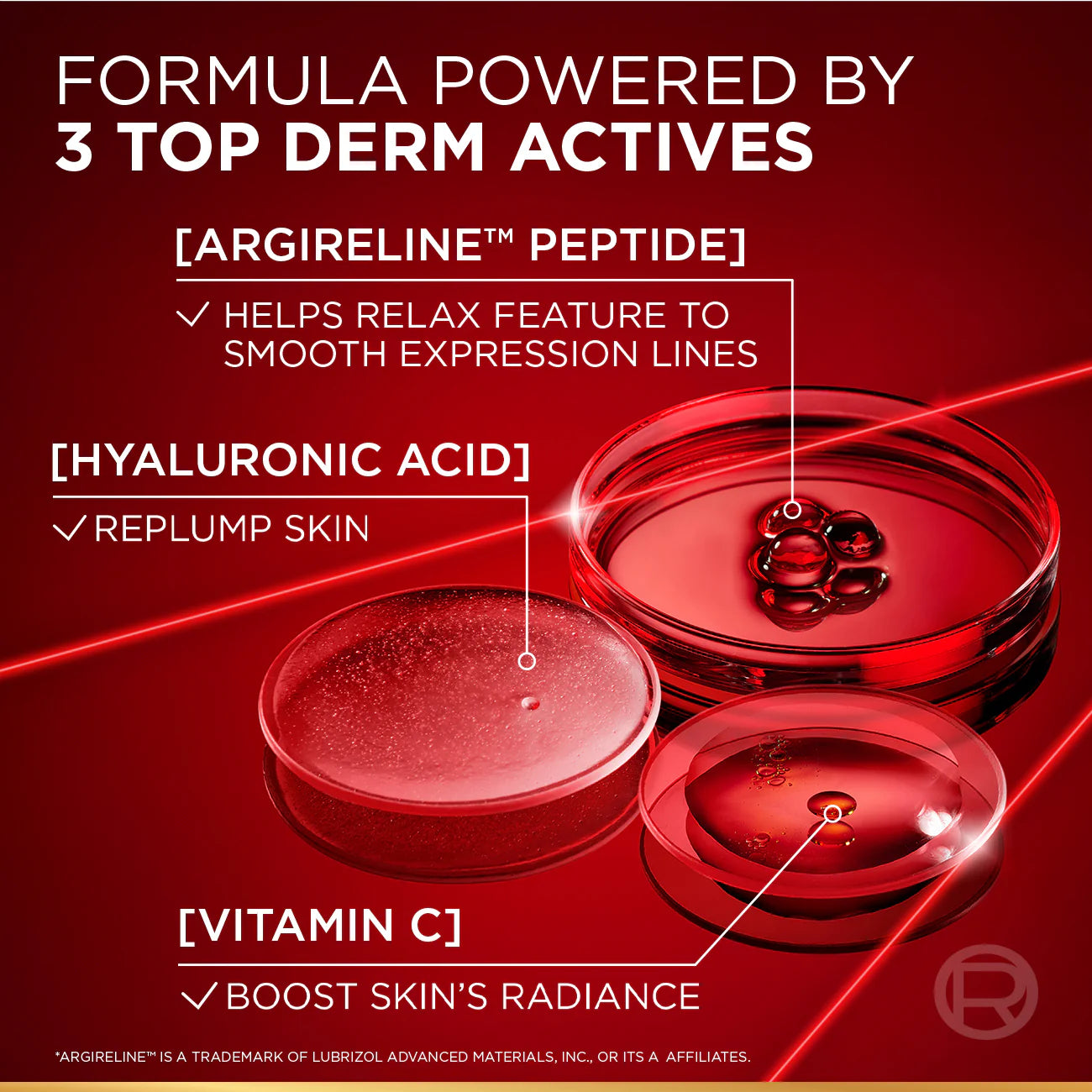Revitalift Triple Power Age-Correcting™ Serum with Tri-peptides, Hyaluronic Acid, and Vitamin C to Hydrate, Tone, and Firm Skin
