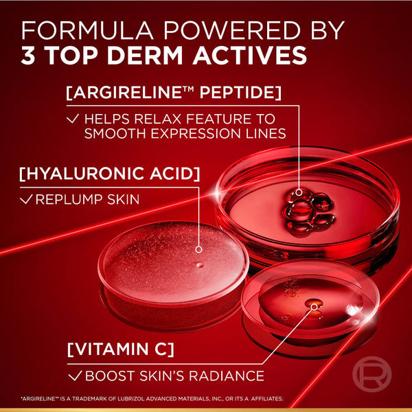 Revitalift Triple Power Age-Correcting™ Serum with Tri-peptides, Hyaluronic Acid, and Vitamin C to Hydrate, Tone, and Firm Skin