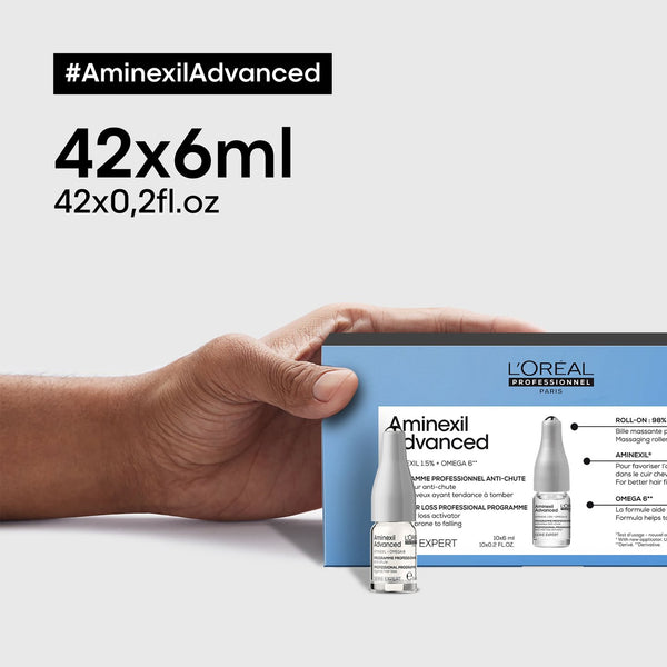 L'Oréal Professionnel - Serie Expert Aminexil Advanced Anti-Thinning Hair Programme Double Action | MazenOnline