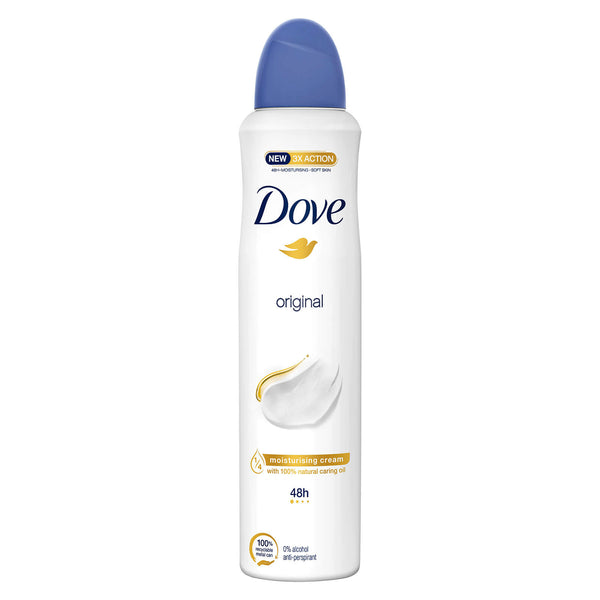 Original Antiperspirant Deodorant Dry Spray Moisturizing Cream 250ml - MazenOnline