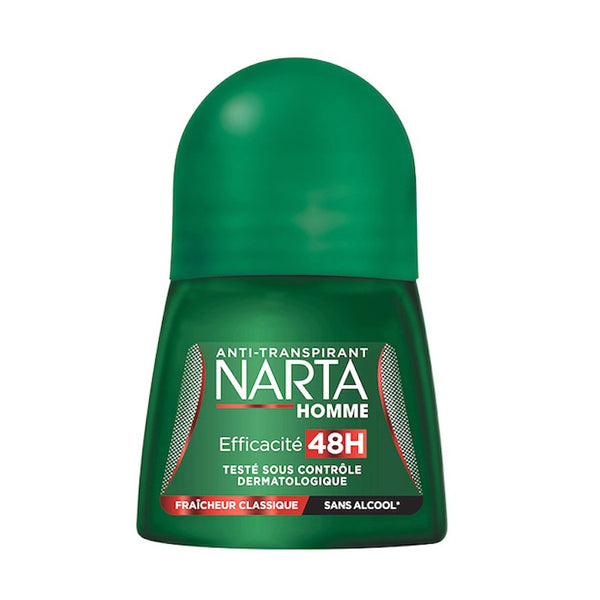 Narta - Homme Classic Freshness Antiperspirant Roll On 48H, 50ml | MazenOnline