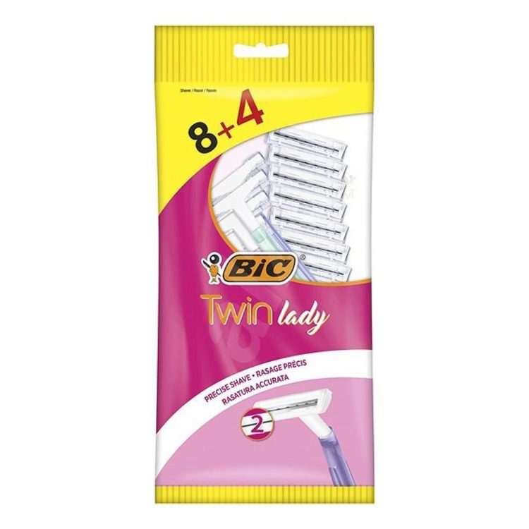 Twin Lady Sensitive Razors For Woman / 12 pieces - MazenOnline Main image