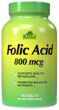 Folic acid 800mcg