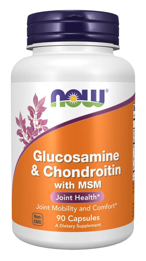 Now - Glucosamine & Chondroitin with MSM Capsules | MazenOnline