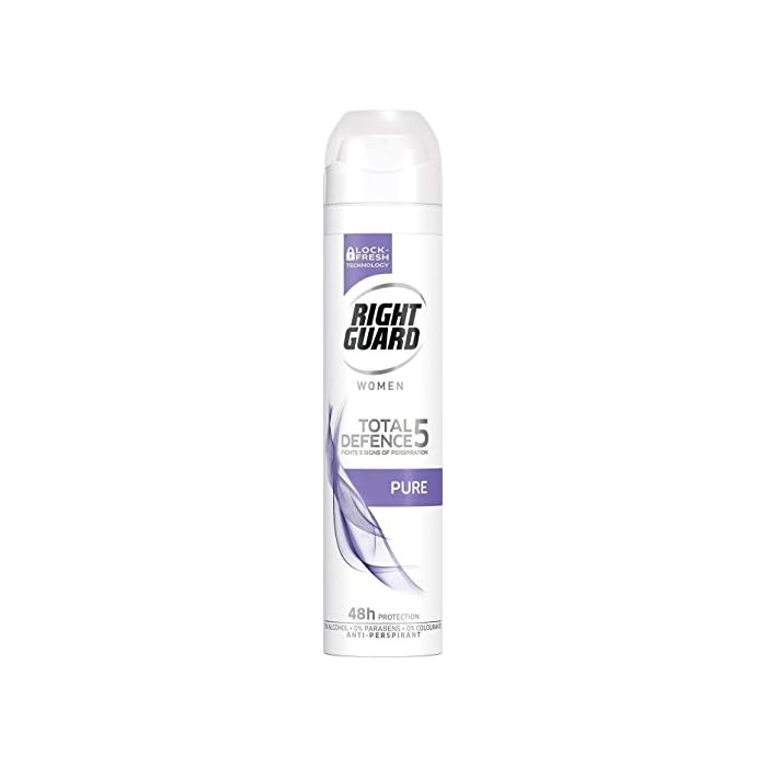 Women Total Defence 5 Unscented Anti-Perspirant Deodorant Aerosol 250ml - MazenOnline Main image