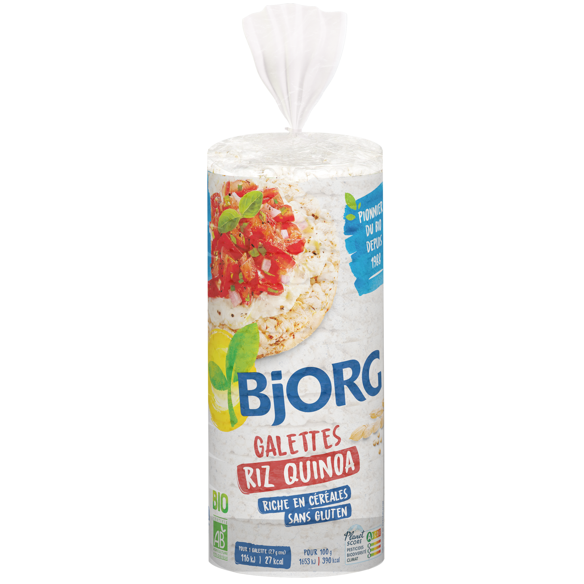 Bjorg - Galette Quinoa 130G | MazenOnline