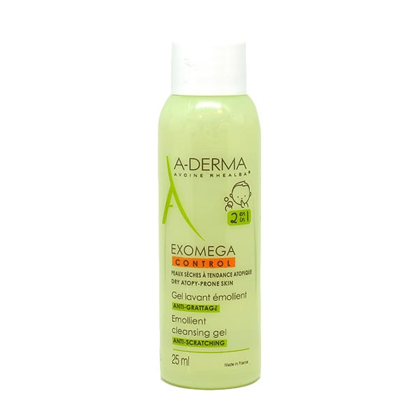 Exomega Emollient Cleansing Oil 25ml - MazenOnline