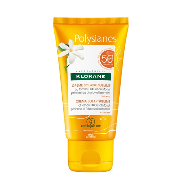 Klorane - Polysianes Sunscreen Face Cream SPF50+ | MazenOnline
