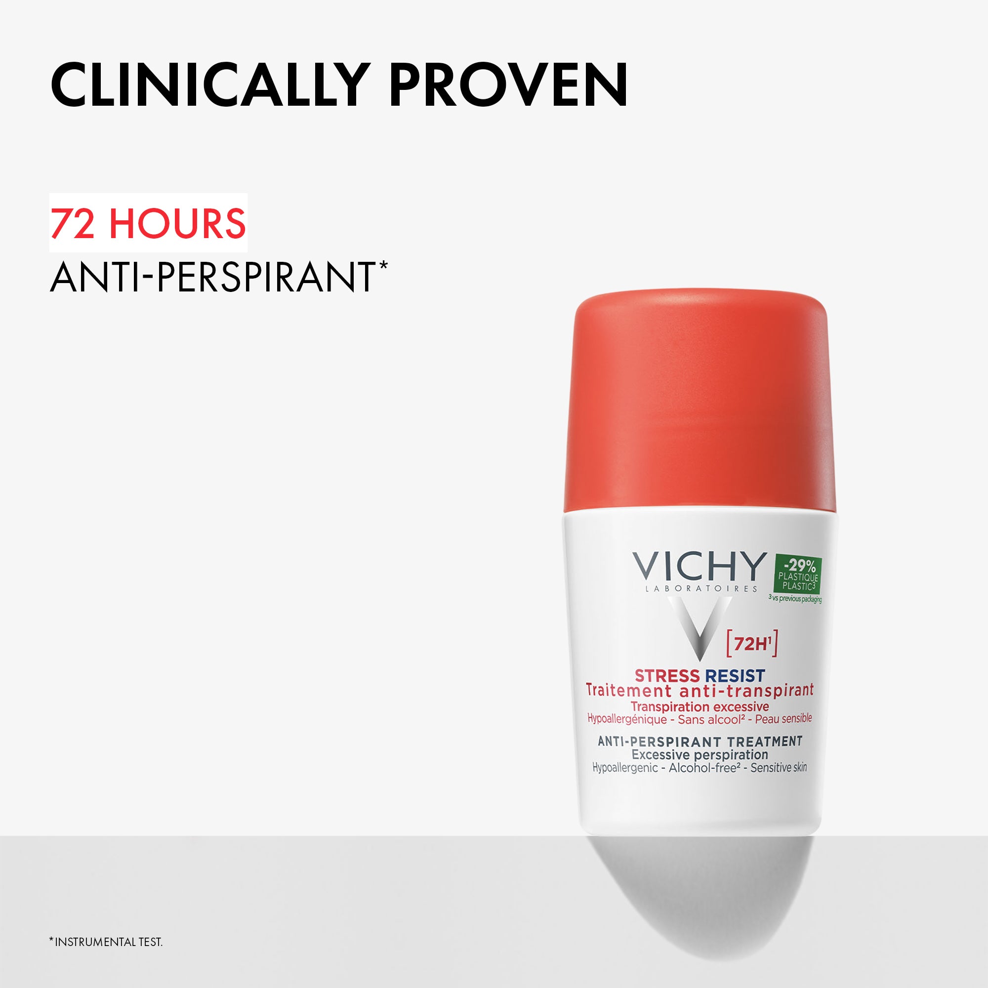 Deodorant Stress Resist Excessive Perspiration 72 Hours