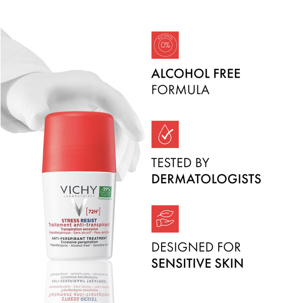 Deodorant Stress Resist Excessive Perspiration 72 Hours