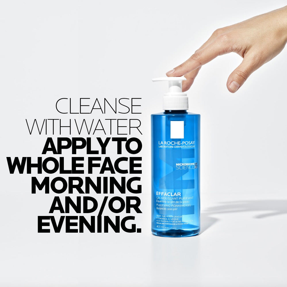 La Roche-Posay - Effaclar Acne Foaming Cleansing Gel for Oily and Acne Prone Skin | MazenOnline