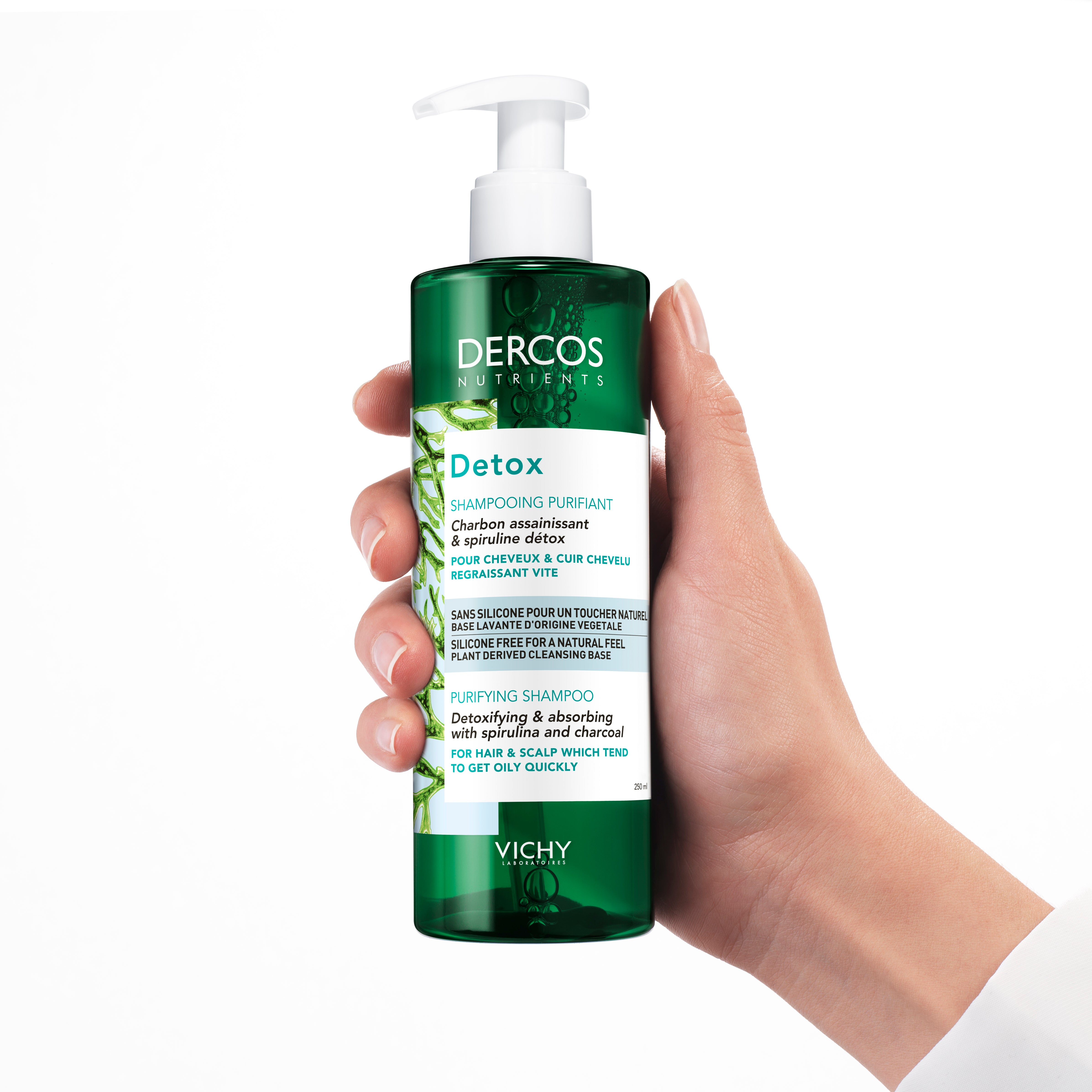 Dercos Nutrients Detox Shampoo - MazenOnline