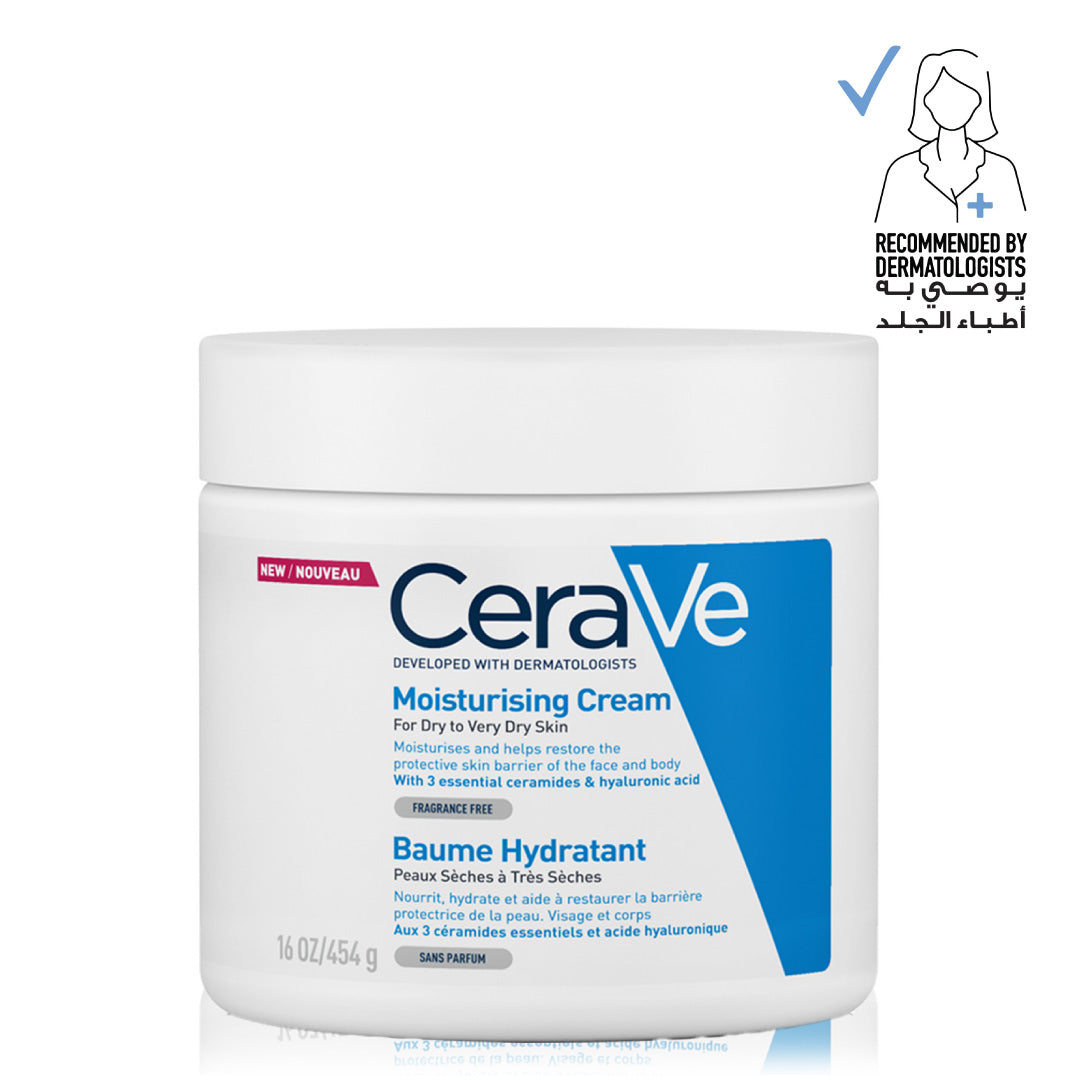 Moisturizing Cream for Dry Skin with Hyaluronic Acid + Hydrating Cleanser 20ml - MazenOnline
