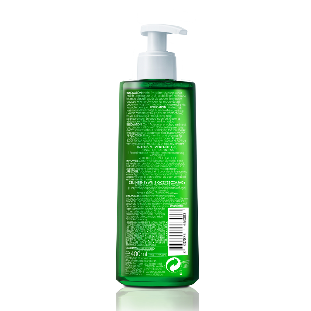 Normaderm Phytosolution Face Cleanser Gel for Oily/Acne Skin with Salicylic Acid + Free PHYTO-A GEL NETTOYANT 50ML - MazenOnline