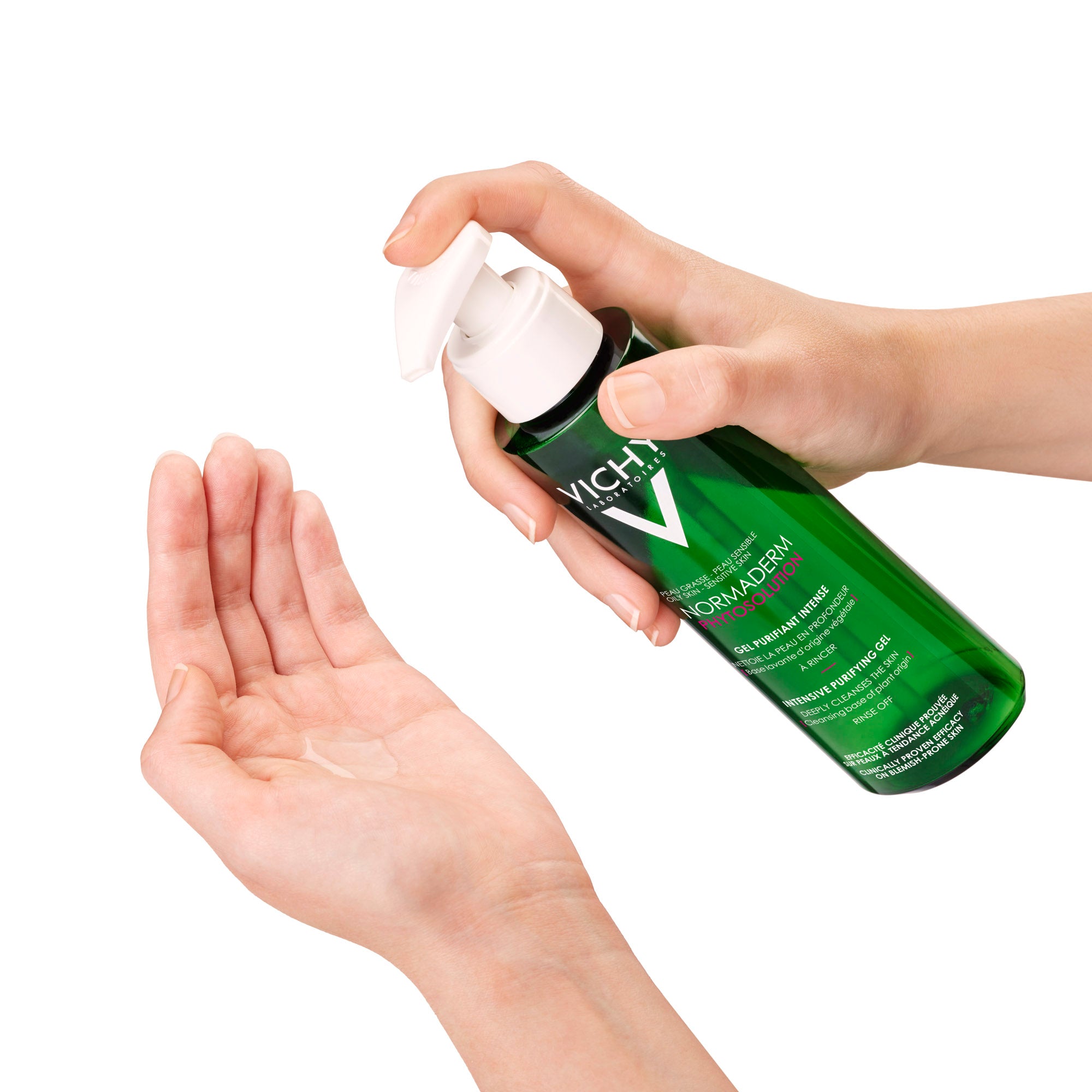 Normaderm Phytosolution Face Cleanser Gel for Oily/Acne Skin with Salicylic Acid + Free PHYTO-A GEL NETTOYANT 50ML - MazenOnline